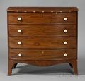 Federal Mahogany and Mahogany Veneer Inlaid Chest of Drawers