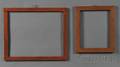 Two Grainpainted Pine Frames