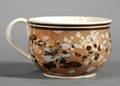 Mochaware Slip Decorated Porringer