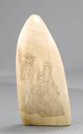 Scrimshaw Whales Tooth