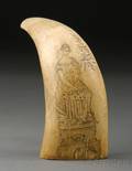 Scrimshaw Whales Tooth