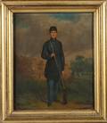 American School 19th Century Portrait of a Young Civil War Union Soldier