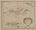 French Engraved Map of The Virgin Islands