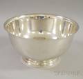 International Sterling Silver Punch Bowl