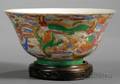 Chinese Porcelain Bowl with Dragon Motifs