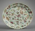 Celadon Oval Porcelain Platter