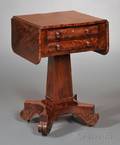 Classical Figured Mahogany Veneer Work Stand