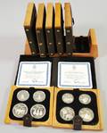 1976 Winter Olympic Sterling Silver Coin Set