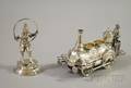 Two AustroHungarian Silver Decorative Items