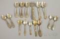 Approximately Fifteen Silver Flatware and Serving Items