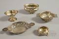 Five Silver and Silver Plated Continental Items