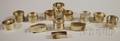 Approximately Thirteen British and American Sterling Silver Napkin Rings
