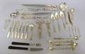 Group of Assorted Sterling and Silver Plated Flatware