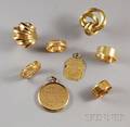 Group of Gold Jewelry