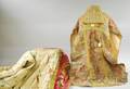 Three European Embellished Brocade Vestments