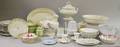 Approximately Thirtysix Pieces of Assorted Decorated Porcelain and Ceramics
