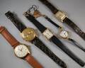Five Gold Wristwatches