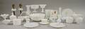 Twentynine Milk Glass Table Items