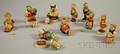 Ten Small Hummel Ceramic Figures
