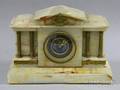 French White Onyx Mantel Clock
