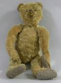 Articulated Champagne Mohair Teddy Bear
