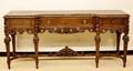 Marble Top Renaissance Revival Style Sideboard