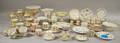 Approximately Seventynine Pieces of Mostly French Decorated Porcelain Tableware
