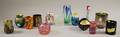 Fourteen Small Pieces of Assorted Modern and Contemporary Studio Art Glass