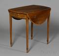 George III Crossbanded Mahogany Pembroke Table