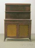 Regencystyle Inlaid Mahogany and Mahogany Veneer Chiffonier