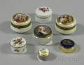Seven Assorted Small Trinket Boxes