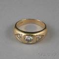 14kt Gold and Diamond Ring Shreve Crump  Low