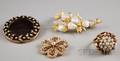 Four Pearl and Seed Pearl Jewelry Items