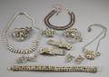 Small Group of Rhinestone and Paste Costume Jewelry