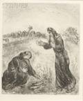 Marc Chagall RussianFrench 18871985 Elijah and the Widow of Sarepta