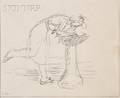 Isabel Bishop American 19021988 Lot of Five Studies of Figures at a Drinking Fountain