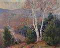 Thomas R Curtin American 18991977 Autumn Birches