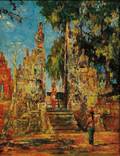 Continental School 20th Century Balinese Scene