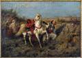 Adolf Schreyer German 18281899 Arab Horsemen