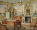 Walter Gay American 18561937 View of a French Interior