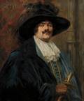 Alex de Andreis British 18801929 Portrait of a Cavalier