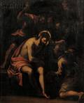 Neapolitan School 17th Century Style Christ Crowned with Thorns