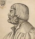 Erhard Schn German 14911542 Portrait of Albrecht Drer in Profile