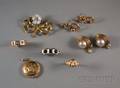 Small Group of Gold and Gemstone Jewelry