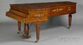 French Empire Fruitwood Marquetryinlaid Rosewood and Bronzemounted Piano
