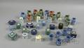 Forty Miniature and Small Wedgwood Mostly Solid Jasper Items