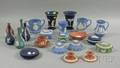 Twentysix Pieces of Modern Wedgwood Solid Jasperware