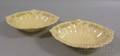 Two Leedstype Creamware Serving Dishes