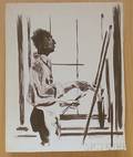 Kenneth Shopen American 19021967 Portrait of an Artist at His Easel