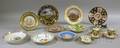 Small Group of Handpainted European Gilt Porcelain